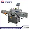 Máquina de rotulagem automática vertical dupla-face para garrafas redondas (vidro, plástico, vinho) e garrafas quadradas e redondas de formato irregular com rotulagem de precisão