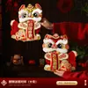 Adesivo de Porta Bênção de Ano Novo do Ano do Cavalo Par de Adesivos Guan Gong Zhang Fei 2026 Novo Decorativo Festival da Primavera Ano Novo Porta Adesivo de Parede Tridimensional