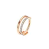 Anillo de nariz de titanio F136 con circonita de doble capa con pendientes de taladro, anillo de nariz de artesanía boutique, joyería para perforaciones, joyería para perforaciones transfronteriza, lote