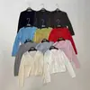 Suéter de Lana de Cuello V Estilo Coreano Primavera Temprana 6up 2026 Guangzhou Trece Líneas Nuevo Top Minimalista para Mujer Versátil 60168