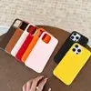 Funda de teléfono de color sólido con patrón de lichi para Xiaomi 17 PRO, funda con textura de cuero de color macarrón para Huawei MATE 70, funda suave resistente a caídas
