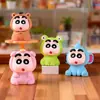 Animal Shin-Chan Figura Linda Adorable Decoración de Escritorio Pequeño Adorno Tablero de Instrumentos Accesorios de Decoración para Coche