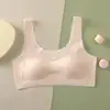 Estudiante de Secundaria Intimida Período de Desarrollo Femenino Estudiante de Preparatoria Chaleco Niñas Mayores Adolescente Chica Sujetador de Seda Helada Verano