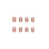 Parches de Manicura Portátiles, Rosa Puro, Sencillos y Elegantes, Nuevos Parches de Manicura, Parches para Uñas Portátiles de Un Segundo