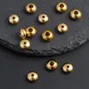 Contas de Latão Natural de Disco Voador Acessórios para Joias DIY Pulseira Espaçador Contas de Disco Voador Acessórios para Miçangas Contas Espaçadoras de Latão