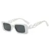 Nuevas Gafas de Sol Cuadradas de Marco Pequeño a la Moda Duchi con Varillas Huecas Retro Gafas de Sol Transfronterizas Europeas y Americanas para Hombres y Mujeres