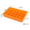 Bandeja de Hielo de Silicona con 24 Compartimentos, Molde de Hielo, Caja de Hielo DIY, Molde para Cubitos de Hielo, Herramienta de Horneado, Más Vendido en Verano