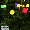 Luces Decorativas de Atmósfera Solares LED para Jardín, Patio, Balcón, Impermeables, con Forma de Luciérnaga, Hongo, Mariposa