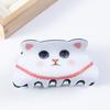 Gato lindo caricatura animal 12 meses producto nuevo PVC 8cm transfronterizo coreano Creativo elegante único significado pasador