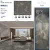 Panel de Pared de Roca Brillante 900*2700*9mm, Panel de Pared de Piedra de Lujo para Proyectos, Venta al por Mayor Directa desde Fábrica en Foshan