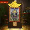 Vajrasa Thangka Thangka de Tíbet Pintura Decorativa Algodón de Nepal Montado Pigmento Mineral Buda Pintura Colgante
