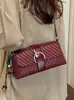 Bolso transfronterizo retro de alta gama con patrón tejido para mujer, nuevo bolso de mano moderno y exquisito, bolso de hombro y cruzado versátil, moderno