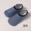 Calcetines de suelo forrados de polar para adultos, zapatos caseros antideslizantes de suela blanda, para yoga interior, deportes, saltar la cuerda, calcetines de fitness al por mayor