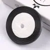 Cinta de satén de 6 mm de ancho cinta tejida roja tela de cinta de seda 6 milímetros embalaje trenzado cinta para el pelo cinta fina accesorios para el cabello adornos para el cabello cinta de colores