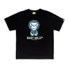 Comércio Exterior Transfronteiriço Atacado Alta Qualidade Manga Curta Estampa de Letras Casual Estilo de Rua Unissex Solta Oversized Camiseta Tendência Camisa de Meia Manga
