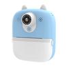 Câmera de Impressão Nova 2025 HD Câmera Dupla Polaroid Infantil Impressão Sem Tinta Câmera de Impressão Instantânea Preto e Branco