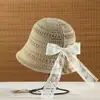 Sombrero de Cubo Pequeño para Mostrar la Cara de Verano al por Mayor Sombrilla y Protección Solar para Exteriores Sombrero de Cubeta para Viajes y Playa Sombrero de Punto Transpirable