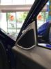 Adequado para Honda Accord 10ª geração moldura decorativa do triângulo interno moldura decorativa do triângulo interno padrão fibra de carbono ABS suprimentos automotivos