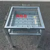 Rack de Churrasco Portátil Comercial Espessado Material Super Espesso Fogão de Grelha Barraca Doméstica Mesa de Churrasco Tipo Destacável