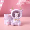 Nuevo Adorno de Escritorio Personalizado: Lámpara Portalápices de Buda Brillante Creativa y de Moda, Decoración de Almacenamiento Regalo