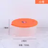 Recipiente Redondo de Plástico Espeso para Almacenamiento, Lonchera, Contenedor para Refrigerador y Congelador, Apto para Microondas