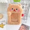 Serie de Portatarjetas de Peluche Lindos de Dibujos Animados Bolsa para Guardar Identificación de Estudiante Funda Protectora para Tarjeta de Foto de Ídolo Venta al por Mayor