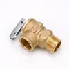 Válvula de seguridad sin plomo estándar americano válvula de seguridad para calentador de agua 150psi latón válvula de seguridad de alivio de presión venta directa en stock
