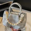 Transfronterizo 2025 Nuevo Bolso de Hombro de Cuadros de Gran Capacidad Bolso de Mujer Moderno y Elegante Bolso Cruzado Versátil Bolso Cubo Portátil
