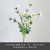 Flor Artificial Margarita de Tallo Largo de 20 Cabezas Flor de Seda Flor Falsa Flor Decorativa Crisantemo Silvestre Margarita Margarita Boda Fabricante de Bodas