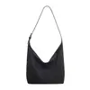 Bolsa tote grande fosca retrô para mulheres, nova coleção outono/inverno 2026, bolsa de ombro de alta capacidade, qualidade premium, adequada para o dia a dia