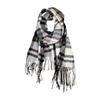 Bufanda a cuadros de estilo académico nuevo dulce fresca otoño e invierno coreana imitación cachemira bufanda cálida chal con flecos al por mayor