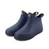 Novas Botas de Chuva Masculinas Modernas, Impermeáveis e Antiderrapantes, de Cano Curto, para Trabalho na Cozinha, Pesca, Lavagem de Carros, Sapatos de Água, Galochas de Borracha Modernas
