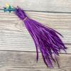 Suministro de fábrica pluma monofilamento lateral DIY hecho a mano color alta calidad pluma de ganso mayoreo atrapasueños tocado flor escenario