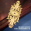 Acessórios de Metal Padrão Nuvem Tradicional Nó Chinês Peça Floral Vazado Atacado Franja Materiais DIY Feitos à Mão Leque Redondo Estilo Chinês