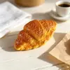 Ímãs de geladeira super fofos e criativos, com comida de sobremesa 3D realista, apresentando croissants, tortas de frutas e pão, para fins decorativos