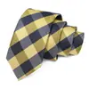 Bestseller transfronterizo, corbata estrecha para hombre de 6 cm, corbata de rayas casual, corbata para hombre hecha a medida, al por mayor en stock, muestra disponible en 7 días