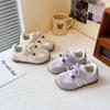 Tênis Esportivo para Bebês Meninas Primavera & Outono 2025 Novos Sapatos Infantis Meninos Casual Moda Estilo Coreano Sapatos de Solado Macio