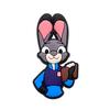 Nuevos Lindo Zootopia Serie Zapatos Croc Hebillas de Flores para Zapatos Sandalias Personalizadas Pantuflas Accesorios Adornos DIY