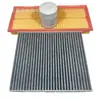 Adecuado para Filtro de Aire Acondicionado Ideal L6L7 Xo390000206 Filtro de Aire Ideal L8L9 Filtro de Aceite 3 Piezas