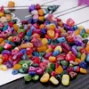 Material para Pulseras y Collares de Cuentas de Grava Natural Perforada de Cristal DIY 15 Gramos por Paquete Grava Suelta 1