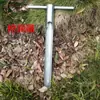 Manual Inserção Artificial Poste de Bambu Cavar Buraco Terra Cavar Buraco Perfurar Buraco Estufa Cravar Estaca Inserir Tubo Buraco Escavador Ferramentas Agrícolas