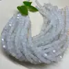 Piedra natural agujero recto cuentas rectangulares irregulares material para pulseras de cuentas hechas a mano DIY cadena de collar accesorios de joyería cuentas sueltas