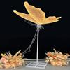 Novos Adereços de Casamento Luminosos em Forma de Borboleta, Luzes de Guia de Caminho, Asas Elétricas para Palco de Casamento, Ornamentos Decorativos de Arte em Ferro