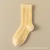 Calcetines de Lana para Mujer para Invierno, Caña Larga, Forro Polar, Engrosados, Calientes Calcetines de Maternidad, Caña Media, Calcetines Gruesos de Cachemira Holgados para Mujer, Zhuji