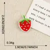 Nueva Serie de Fresas de Dibujos Animados Parches Transfronterizos Accesorios para Ropa Pegatinas de Parches de Moda Pegatinas de Tela Decorativas Autoadhesivas DIY