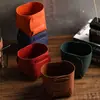 Bandeja de Armazenamento de PU Nórdica Caixa de Armazenamento de Couro para Chaves de Entrada Cesta de Armazenamento para Cosméticos de Mesa Controle Remoto Bagunça Porta-Canetas