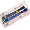 Pulseiras Descartáveis Personalizadas para Eventos Team Building Concerto Festival de Música Maratona Pulseiras com Fita de Poliéster e Fecho