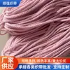 Cor em estoque corda de algodão 5mm corda de algodão de oito fios cordão oco para puxar corda de algodão de oito fios trançada à mão para DIY