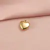 Accesorios de Acero Inoxidable para Bricolaje Más Vendidos en Europa y América, Colgantes de Joyería con Forma de Corazón, Collares, Pulseras, Pequeños Accesorios con Forma de Corazón de Lujo Ligero