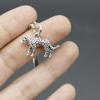 Amazon Xiyin Temu AliExpress Joyería Explosiva Llavero Colgante Simple de Leopardo